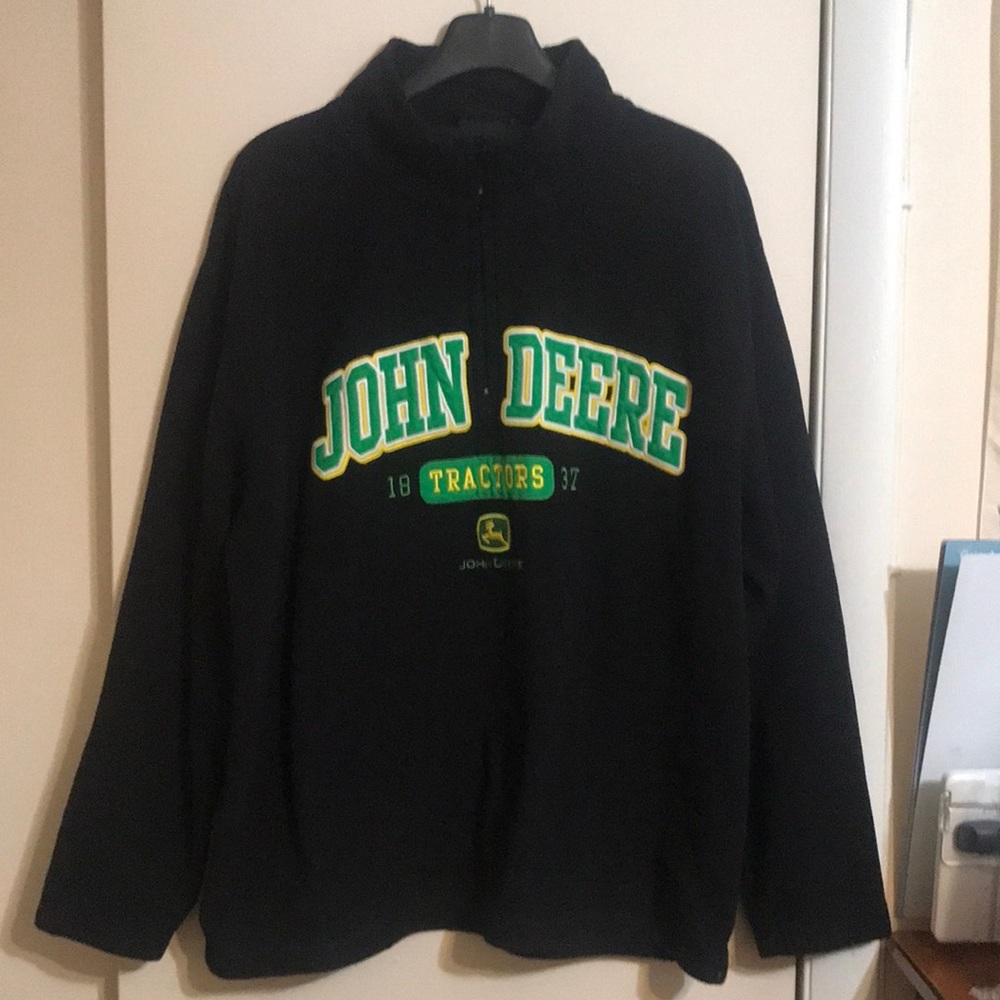 John Deere Fleece 1/4 Zip Pullover